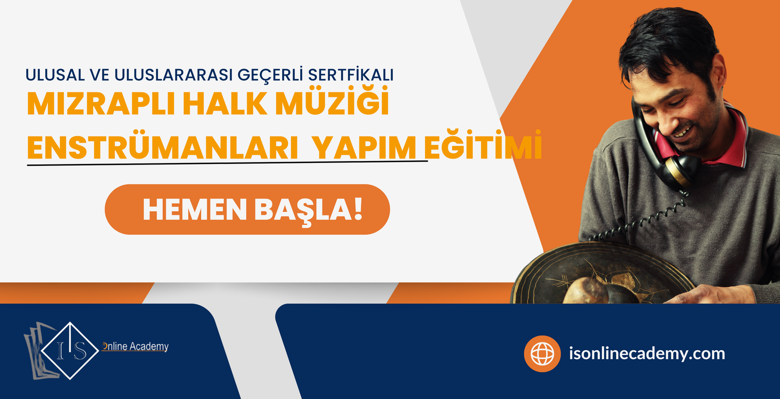 Mızraplı Halk Müziği Enstrümanları Yapımı Eğitimi