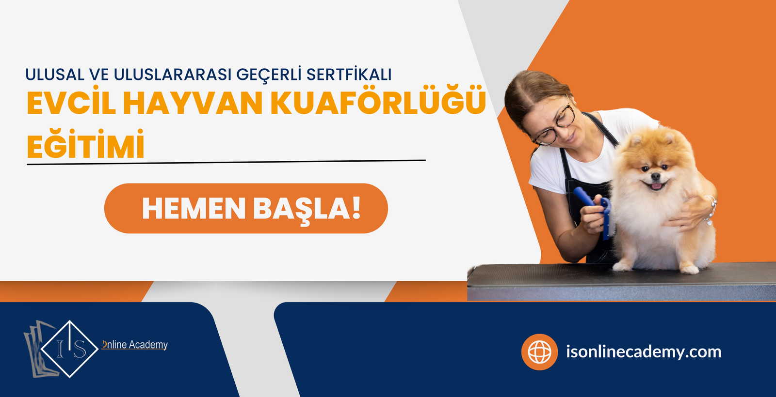 Evcil Hayvan Kuaförlüğü Eğitimi (pet kuaförlüğü)
